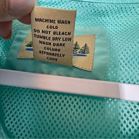 Guides Choice Adventure Shirt Men's XXL Aqua Blue Fishing Hiking Utility Vented - Picture 4 of 9